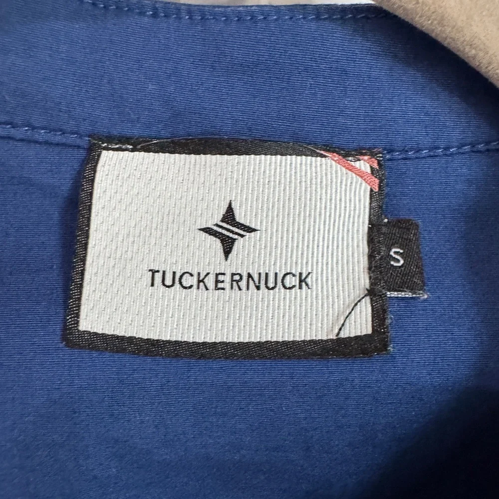 Women’s Tuckernuck Royal Shirt Dress - Size Small - Royal Blue - Picture 3 of 4